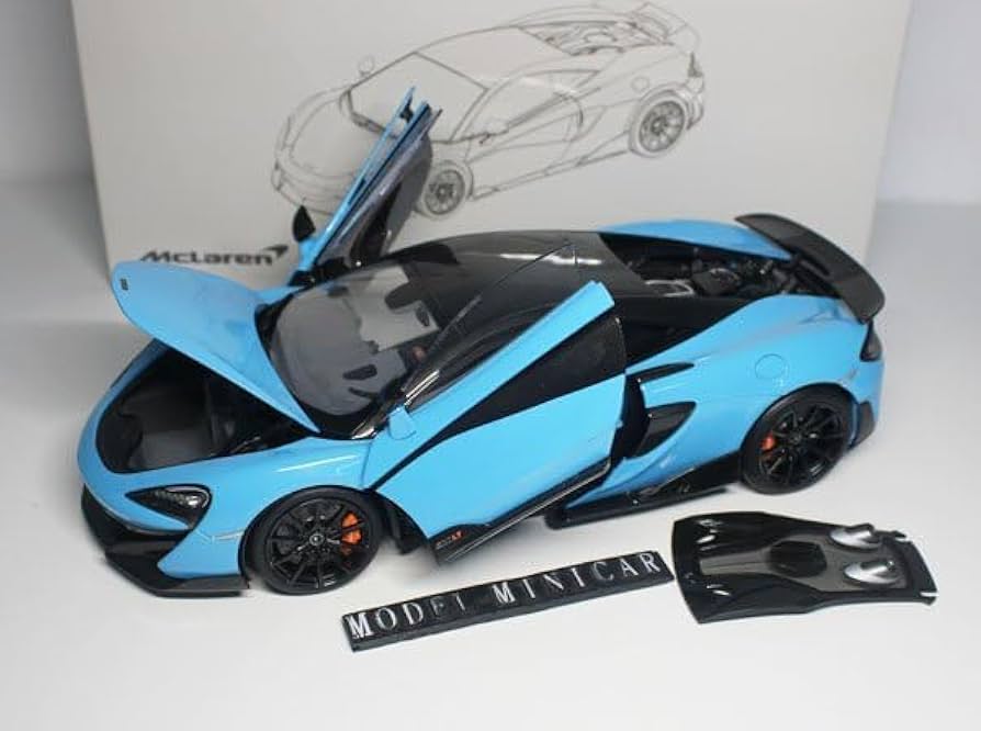 Amazon | △超絶版！Blue！LCD 1/18 マクラーレン Mclaren 600LT